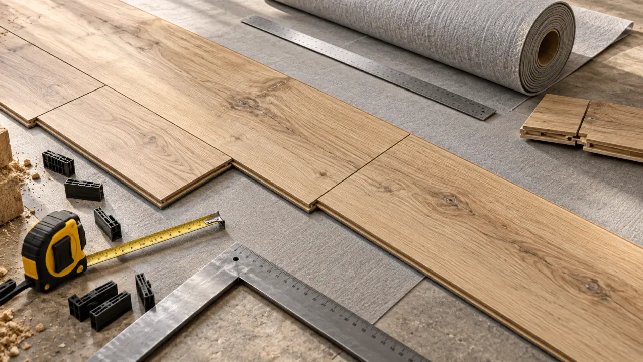 poser du parquet flottant : lames et sous-couche