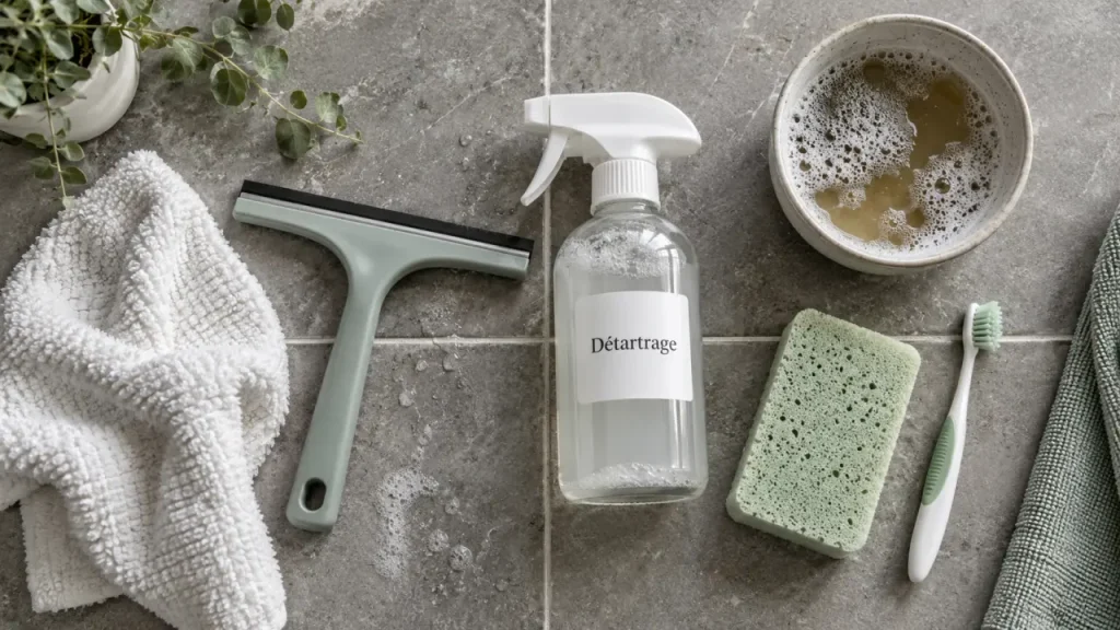 Nettoyage du carrelage de salle de bain : adaptez le produit à chaque surface